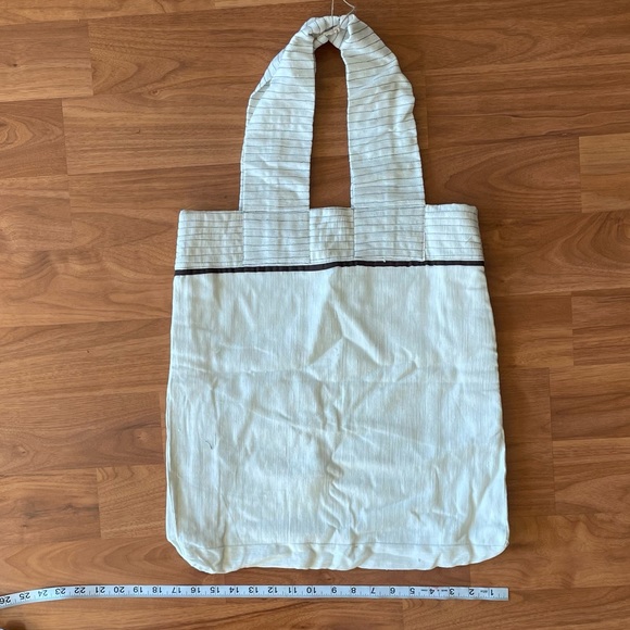 Handspun cotton tote bag - Picture 3 of 7